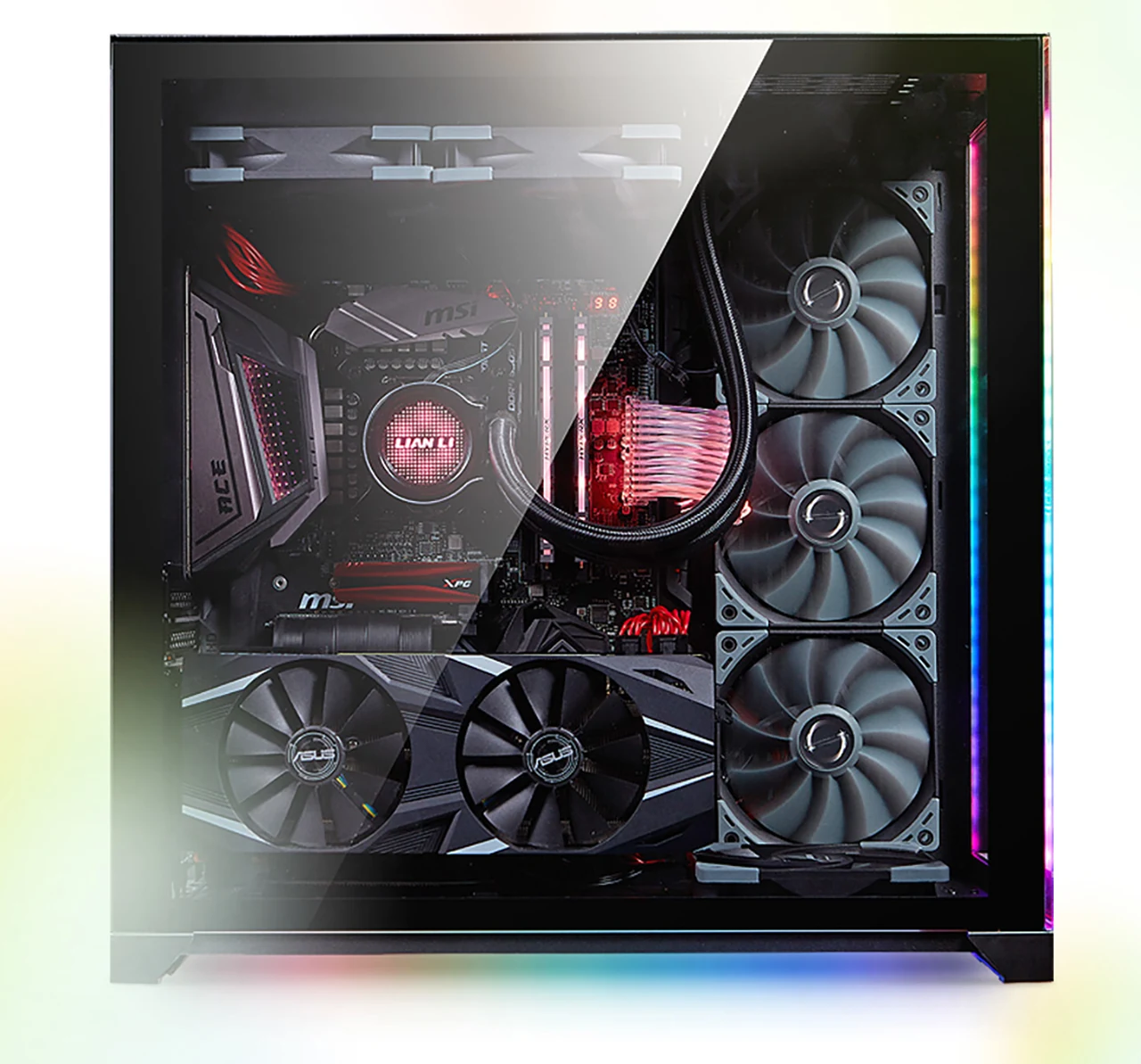 Vỏ Case PC Lian Li O11 Dynamic Razer Edition - ATX - Đen - NEW