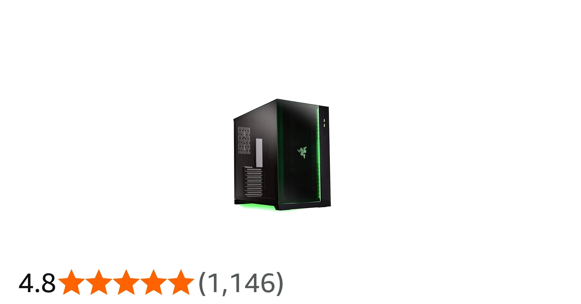 Vỏ Case PC Lian Li O11 Dynamic Razer Edition - ATX - Đen - NEW