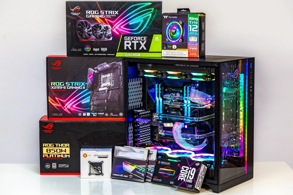 Vỏ Case PC Lian Li O11 Dynamic XL ROG Certified Black - E-ATX - Đen - NEW