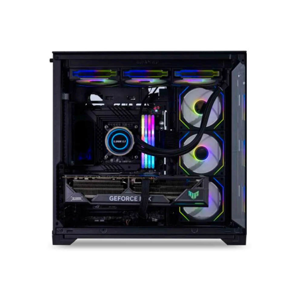 Vỏ Case PC Lian Li O11 Vision Compact Black - ATX - Đen - NEW