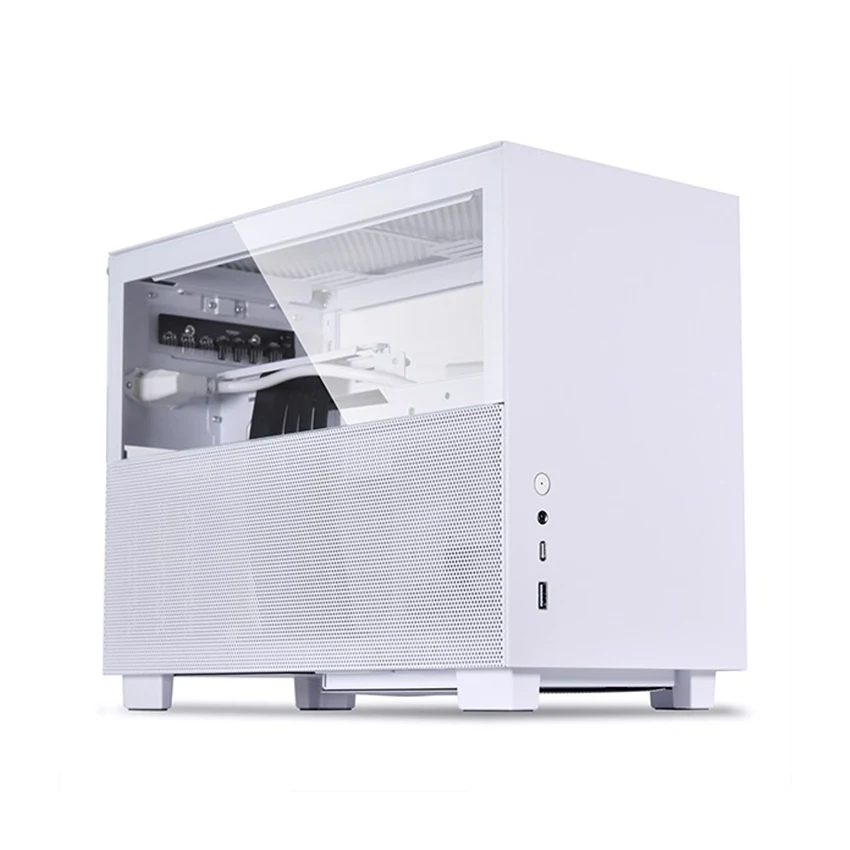 Vỏ Case PC Lian Li Q58 White - Mini-ITX - Trắng - NEW
