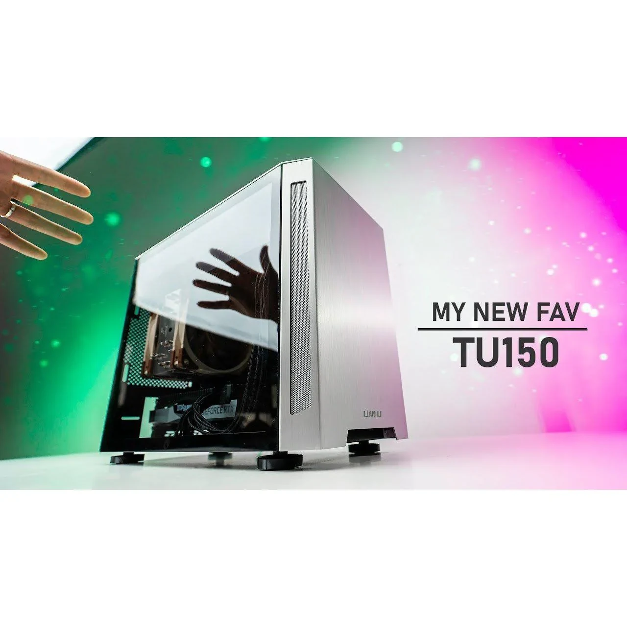 Vỏ Case PC Lian Li TU150 Silver - Mini-ITX - Bạc - NEW