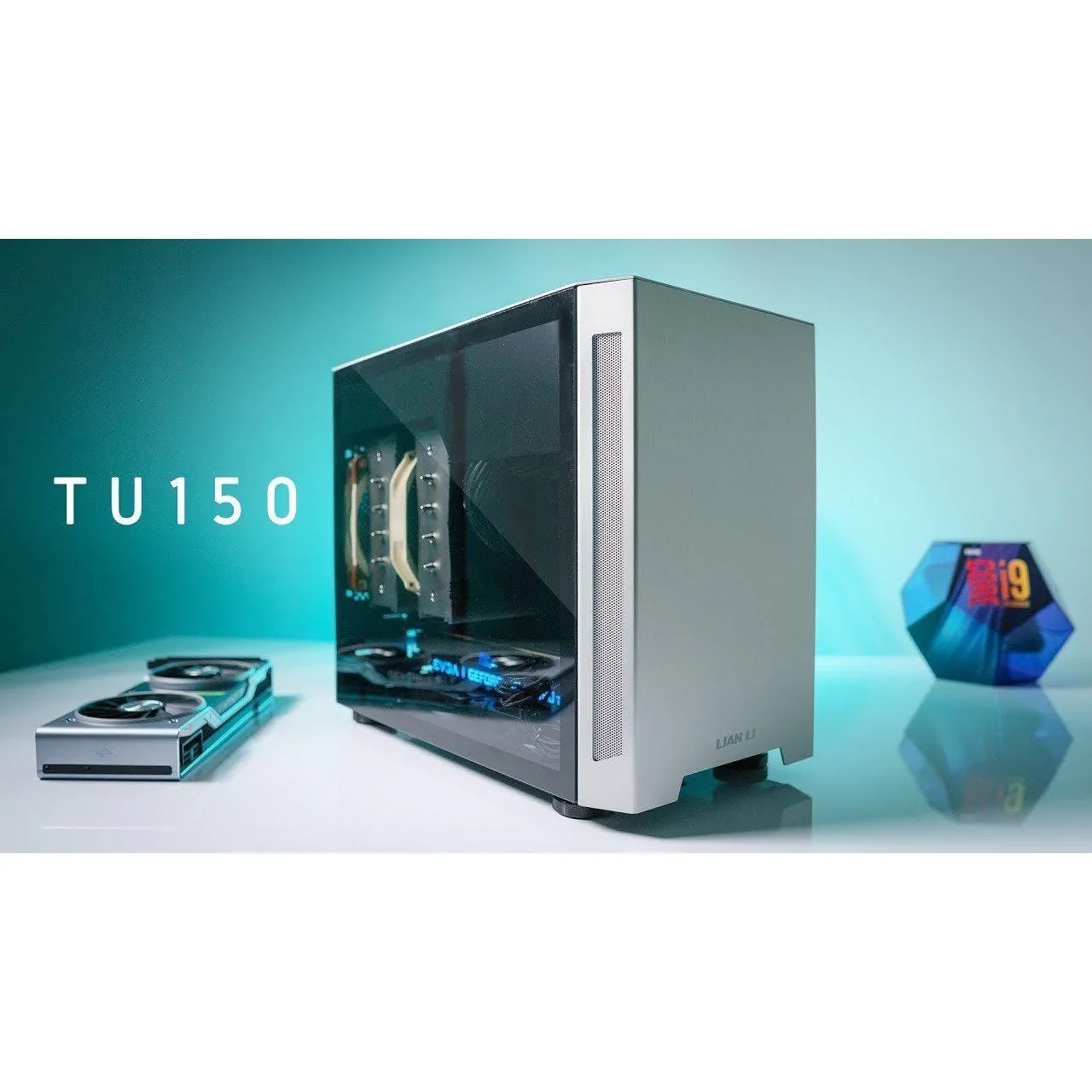 Vỏ Case PC Lian Li TU150 White - Mini-ITX - Trắng - NEW
