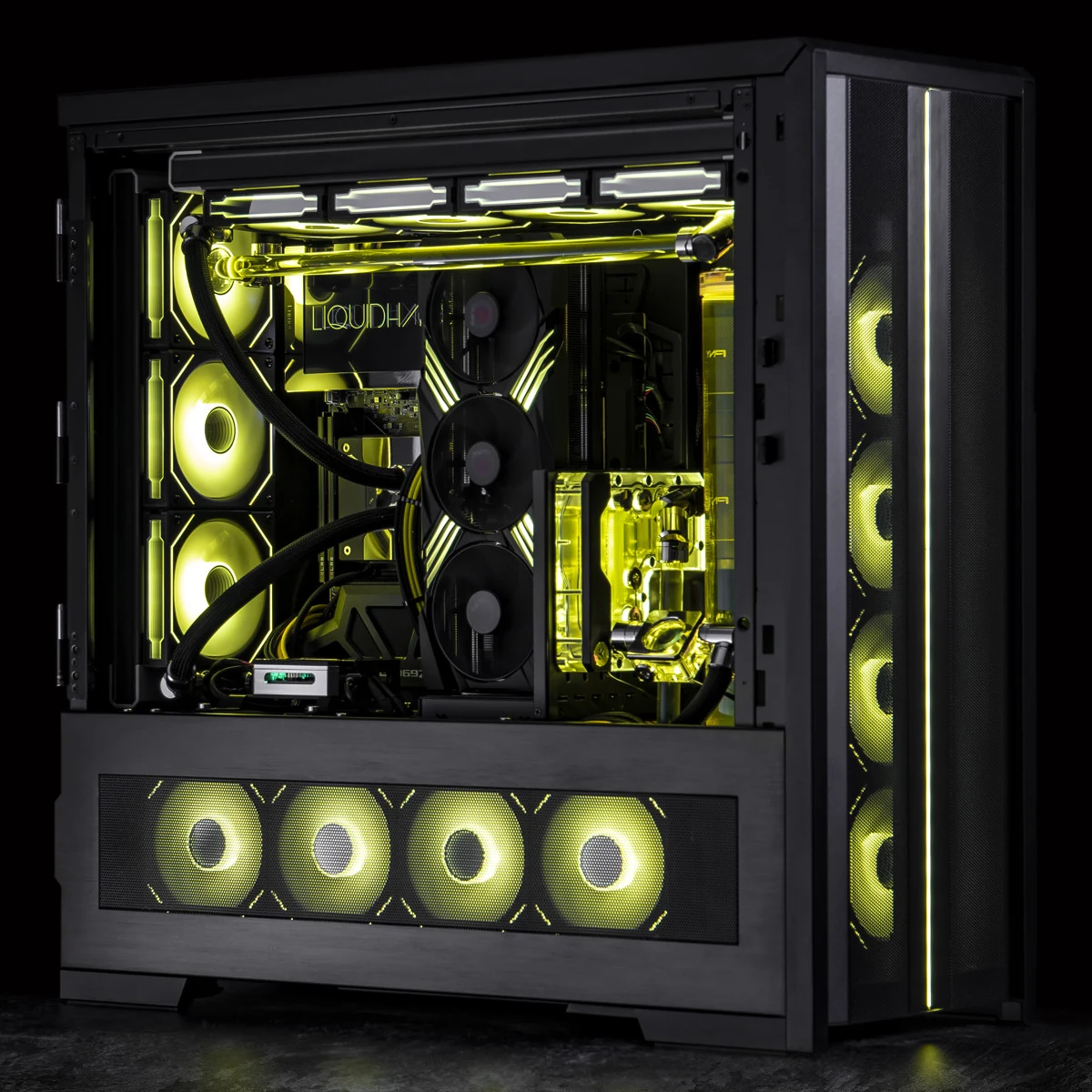 Vỏ Case PC Lian Li V3000 Plus Black - E-ATX - Đen - NEW