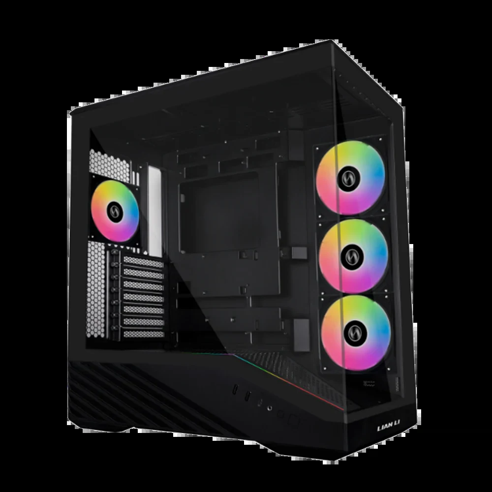 Vỏ Case PC Lian Li Vector V100 Black - ATX - Đen - NEW