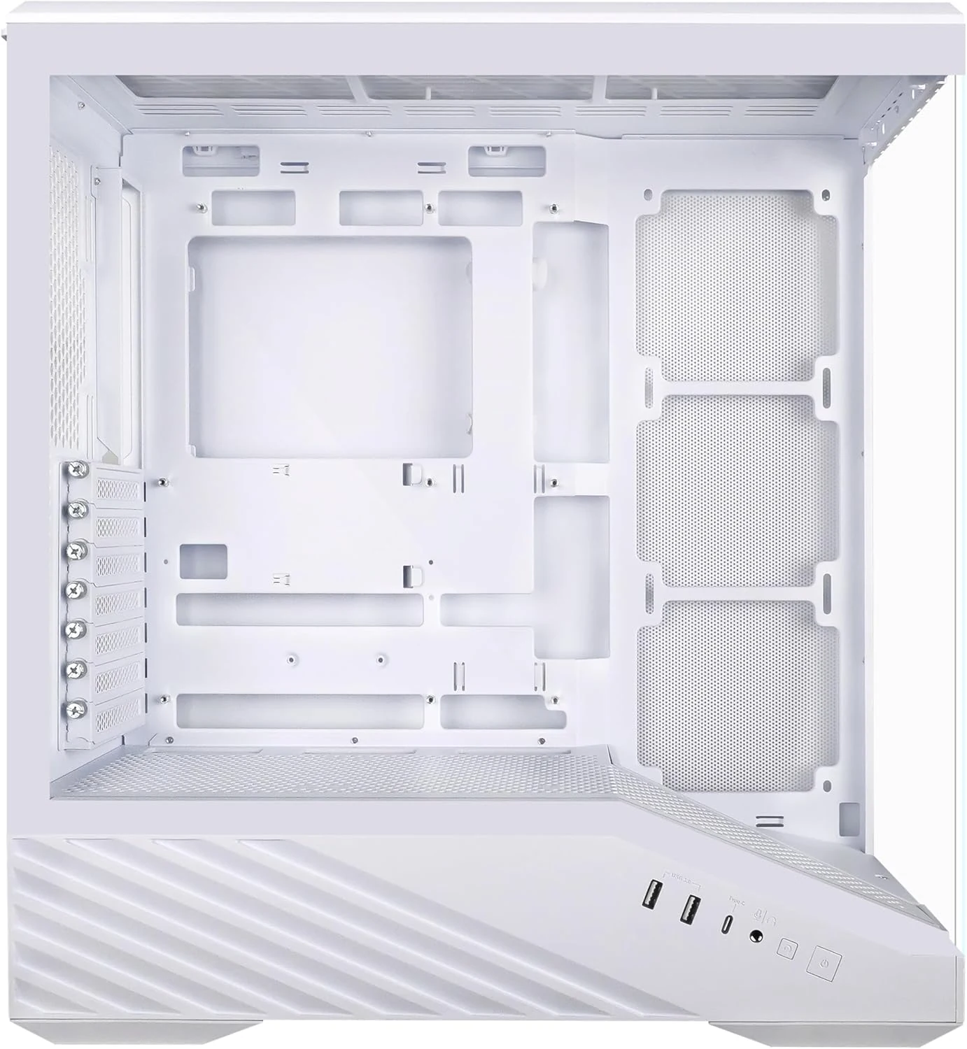Vỏ Case PC Lian Li Vector V100 MINI White - M-ATX - Trắng - NEW