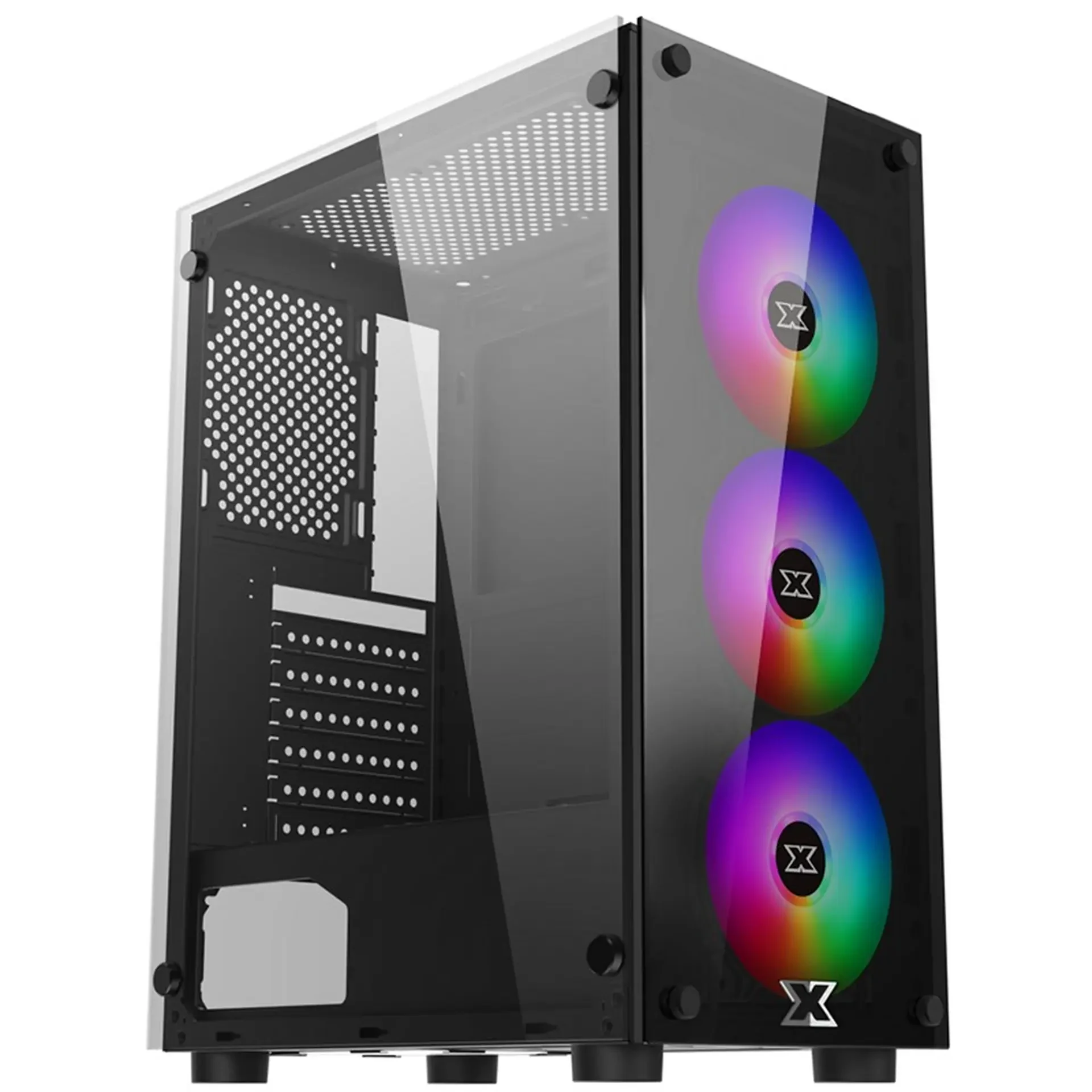 Vỏ Case PC MIK AION 3FA White - ATX - Trắng - NEW