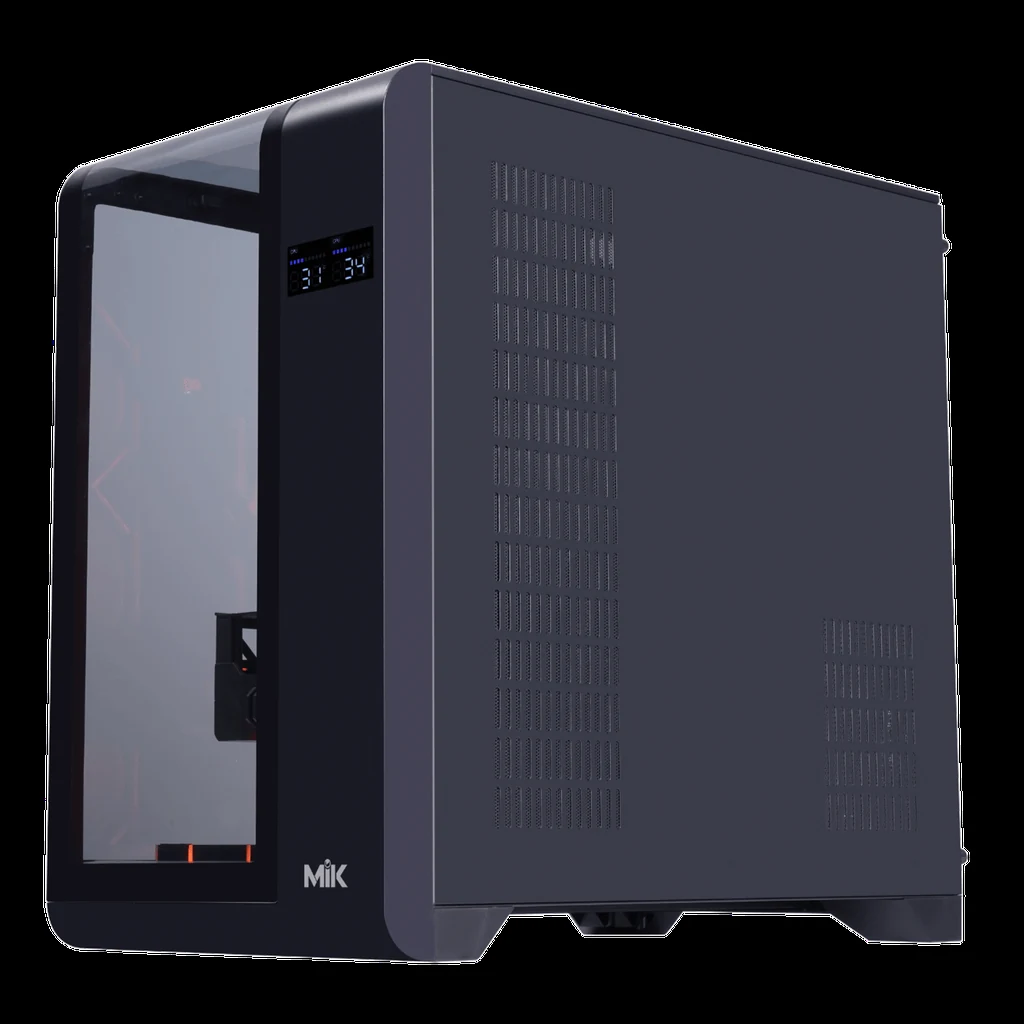 Vỏ Case PC MIK Barbatos Black - ATX - Đen - NEW