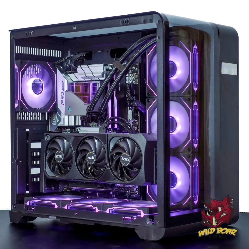 Vỏ Case PC MIK Barbatos Black - ATX - Đen - NEW
