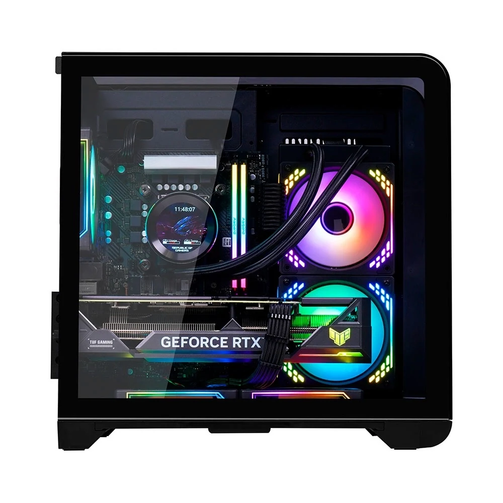 Vỏ Case PC MIK Barbatos Black - ATX - Đen - NEW
