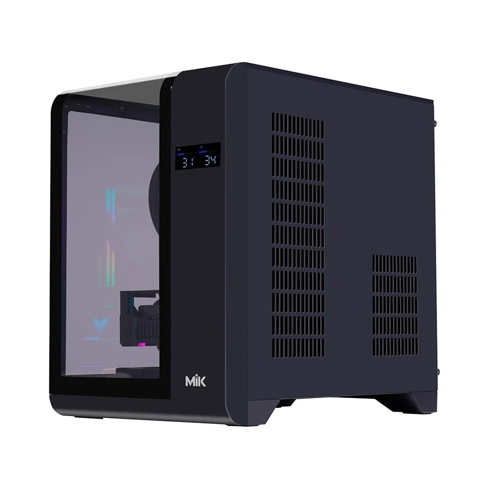 Vỏ Case PC MIK Barbatos M Black - M-ATX - Đen - NEW