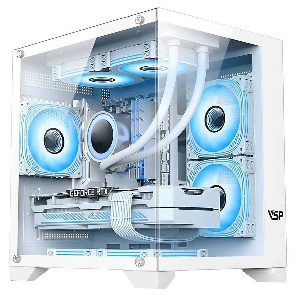 Vỏ Case PC MIK DT03 Red Luffy Edition - M-ATX - Đỏ - NEW