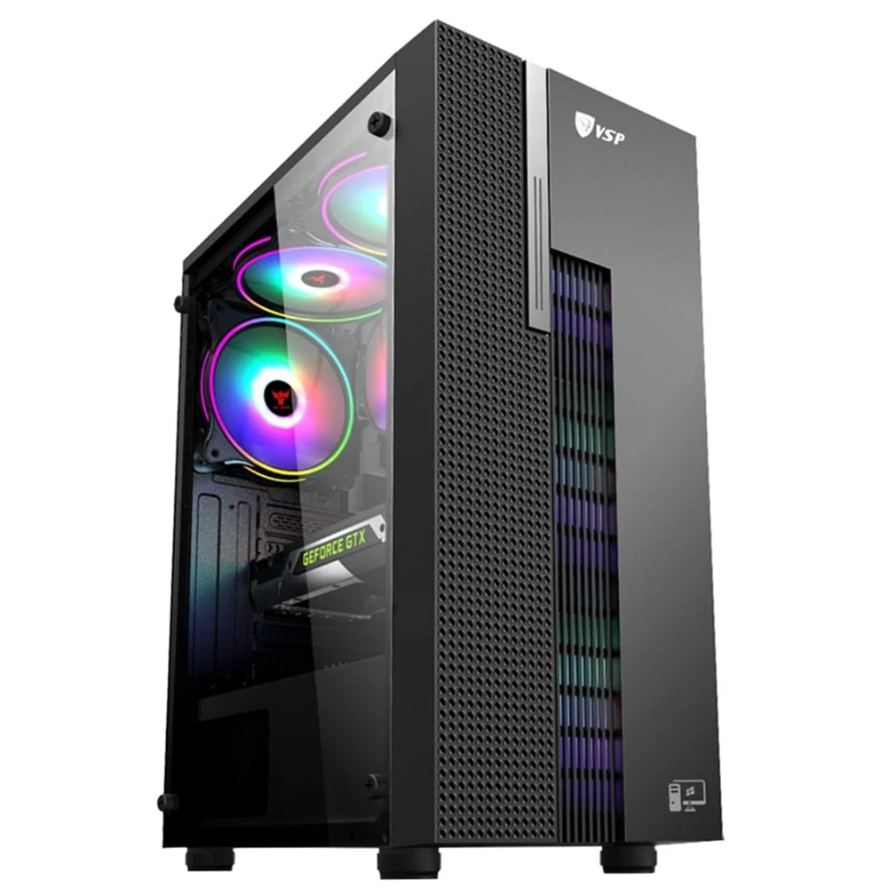Vỏ Case PC MIK DT03 Red Luffy Edition - M-ATX - Đỏ - NEW