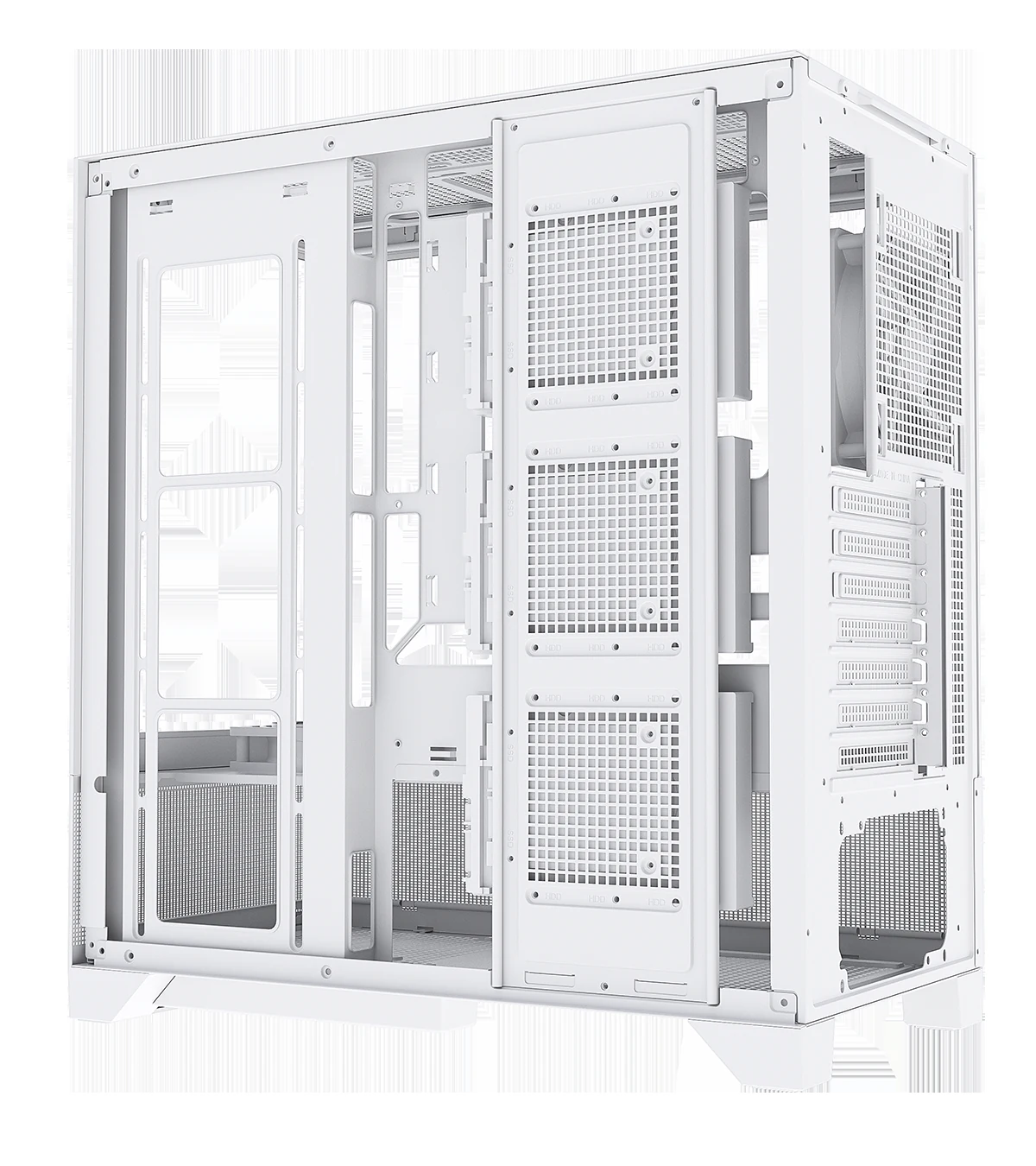 Vỏ Case PC MIK Lumine Gaming White 4 Fan - ATX - Trắng - NEW