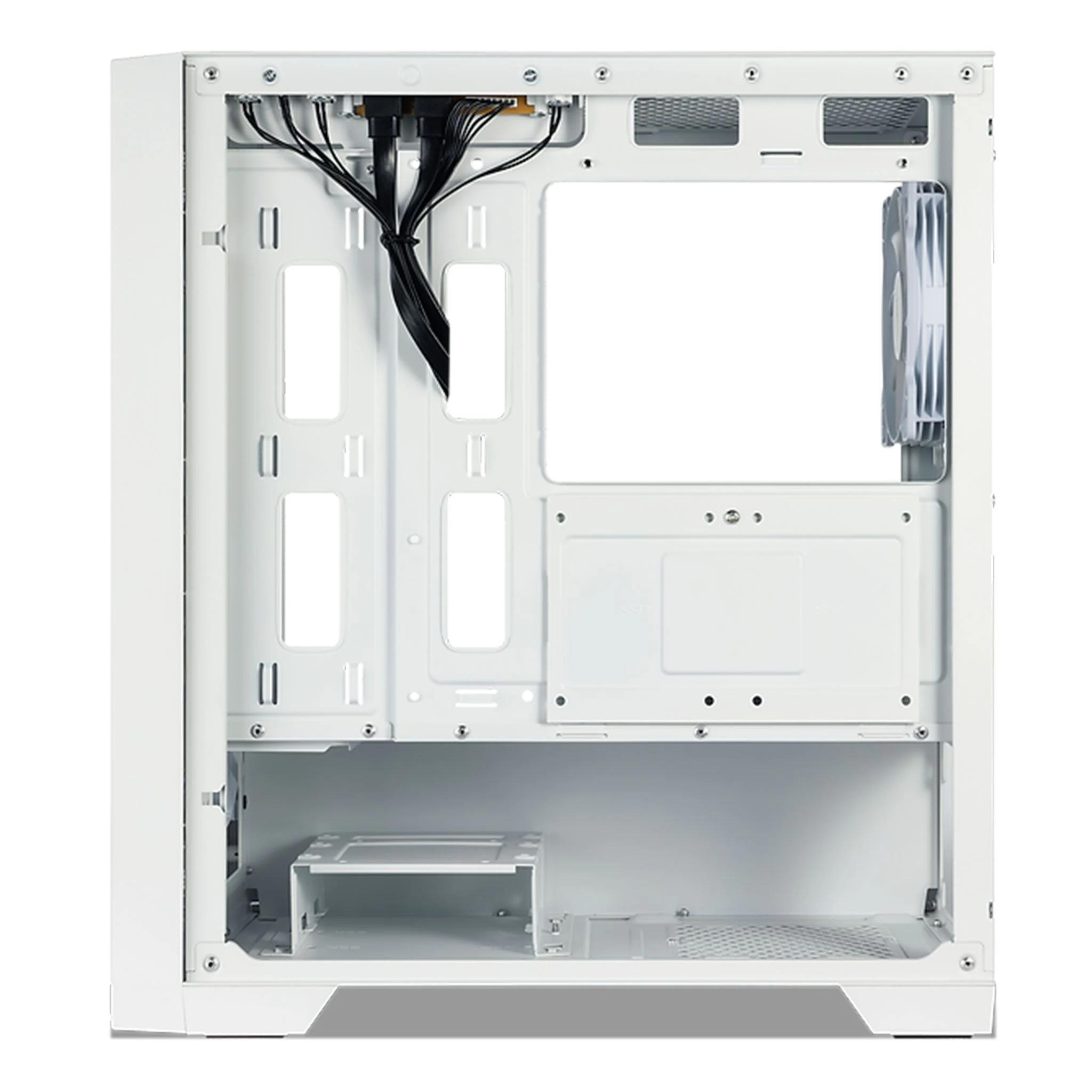 Vỏ Case PC MIK Morax 3FA White - M-ATX - Trắng - NEW