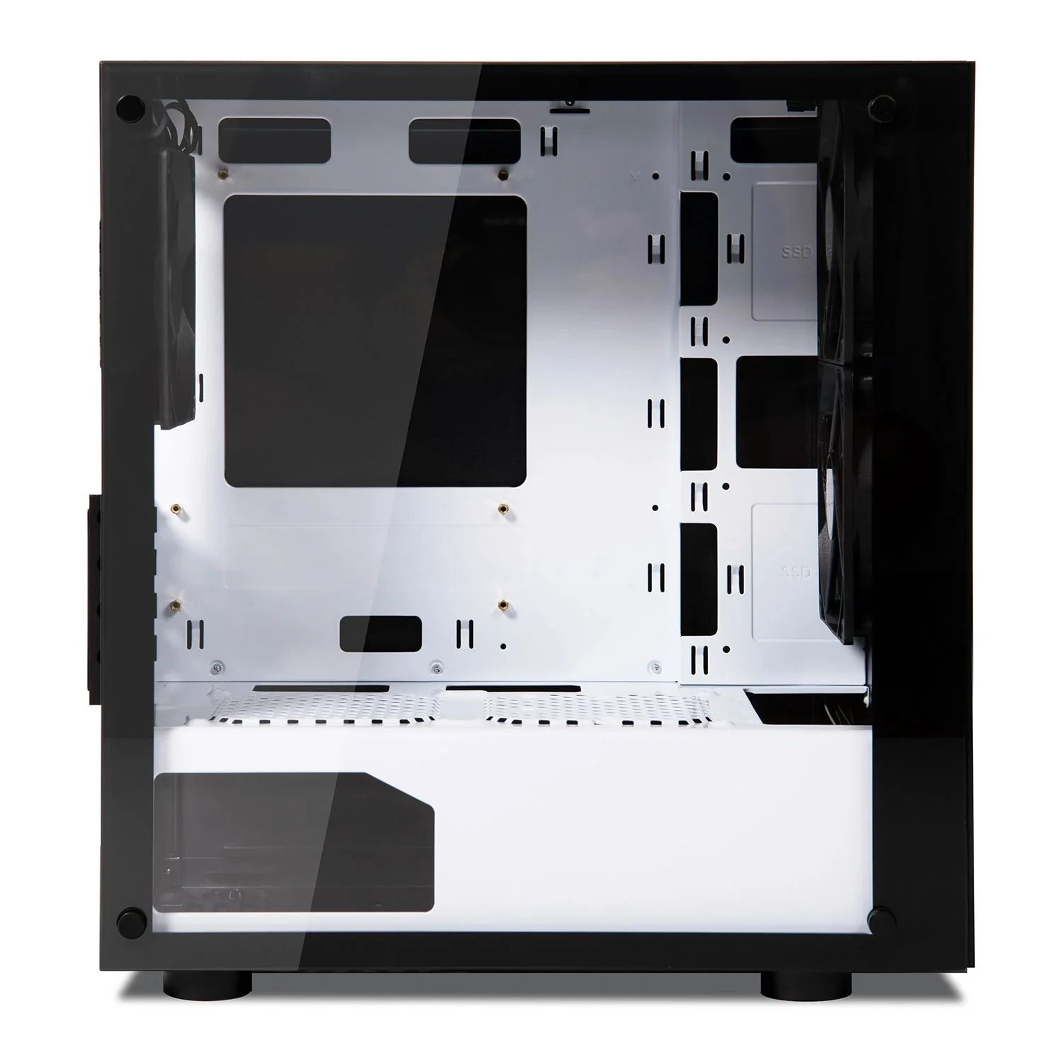 Vỏ Case PC MIK Nexus M Black White - M-ATX - Đen/Trắng - NEW