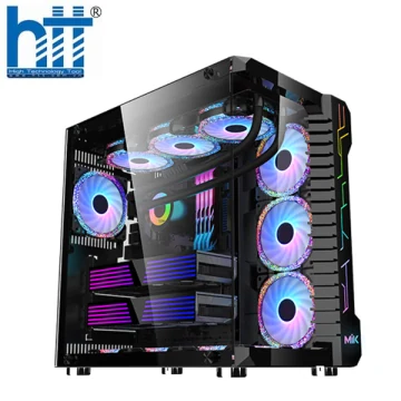 Vỏ Case PC MIK TM06 Black - ATX - Đen - NEW