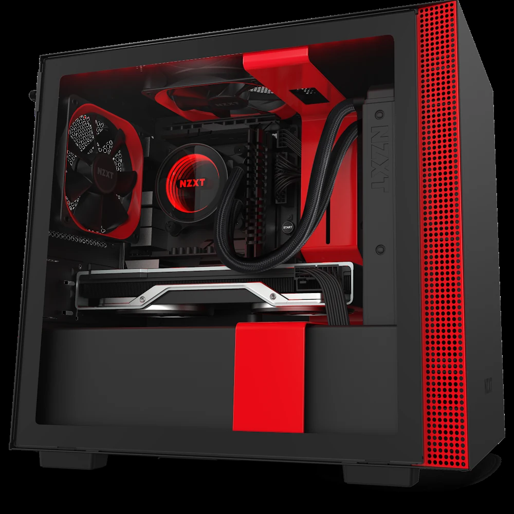 Vỏ Case PC NZXT H210i Black - Mini-ITX - Đen - NEW