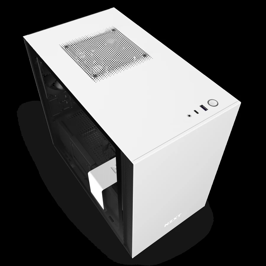 Vỏ Case PC NZXT H210i White - Mini-ITX - Trắng - NEW
