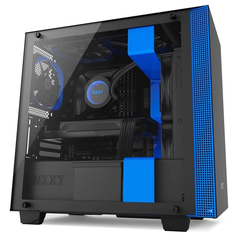 Vỏ Case PC NZXT H400 Black - M-ATX - Đen - NEW