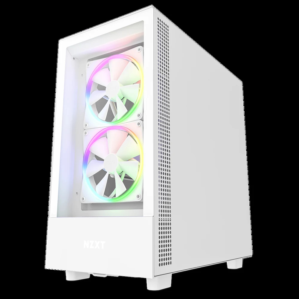 Vỏ Case PC NZXT H5 Elite White - ATX - Trắng - NEW