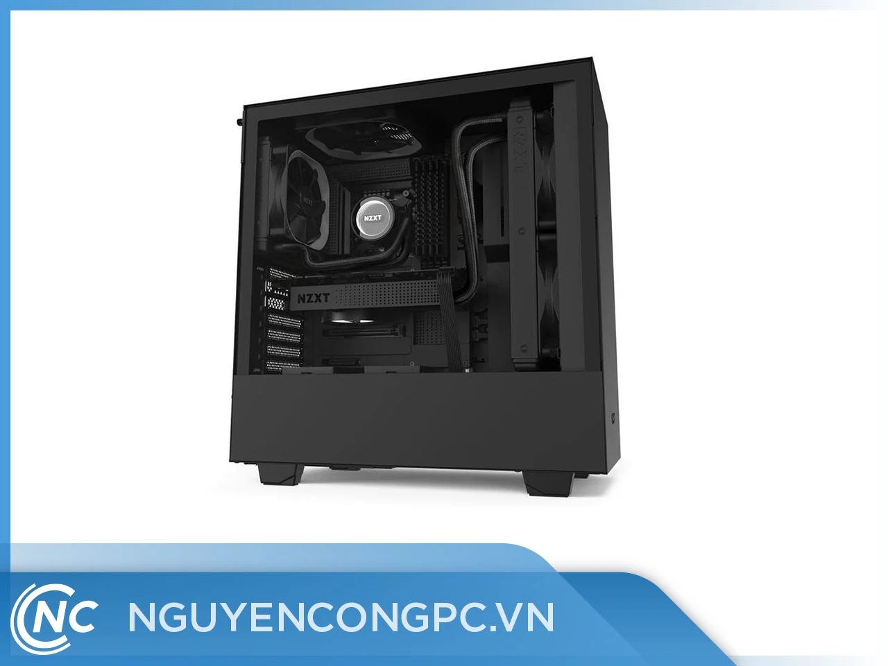 Vỏ Case PC NZXT H510 Black - ATX - Đen - NEW