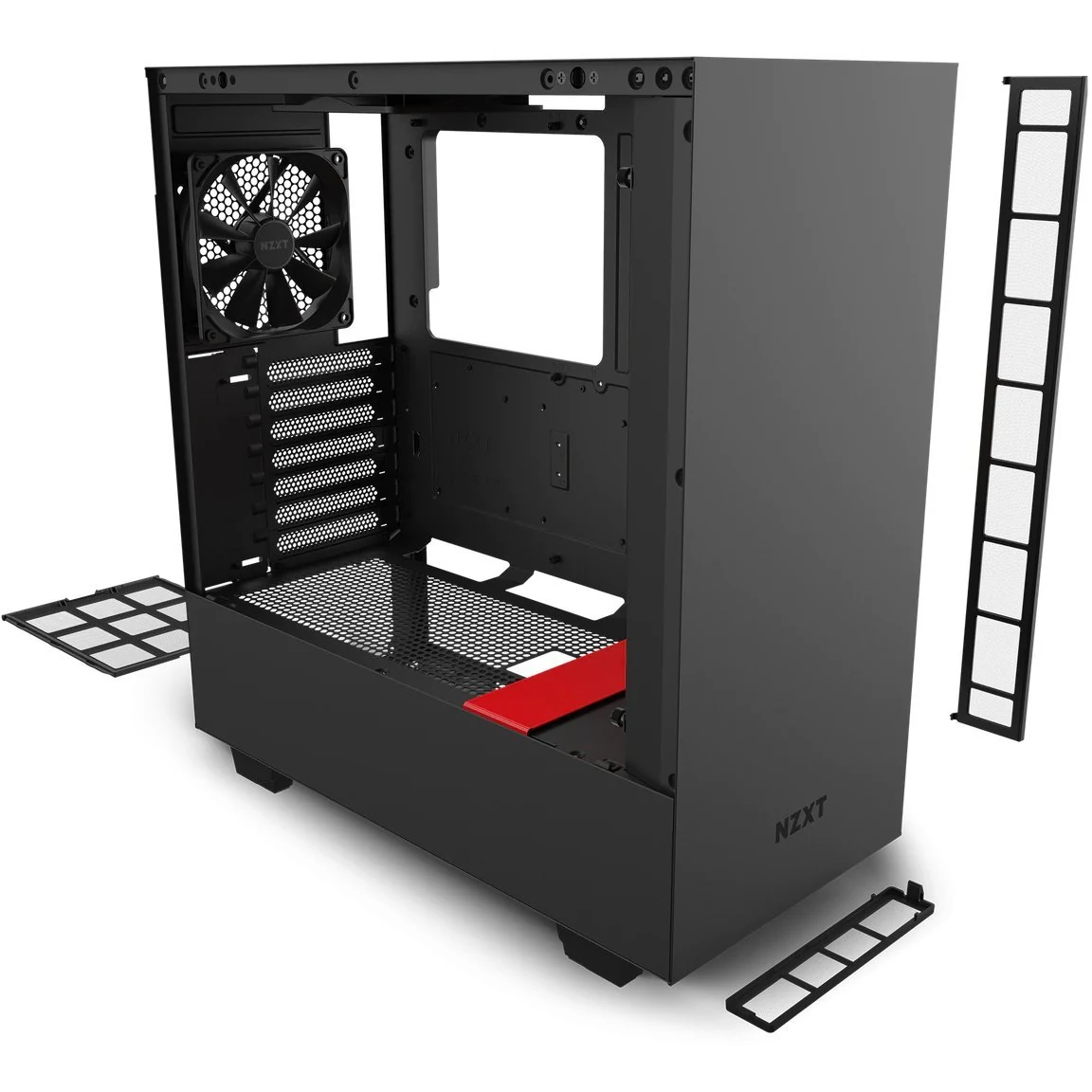 Vỏ Case PC NZXT H510 Black/Red - ATX - Đen/Đỏ - NEW