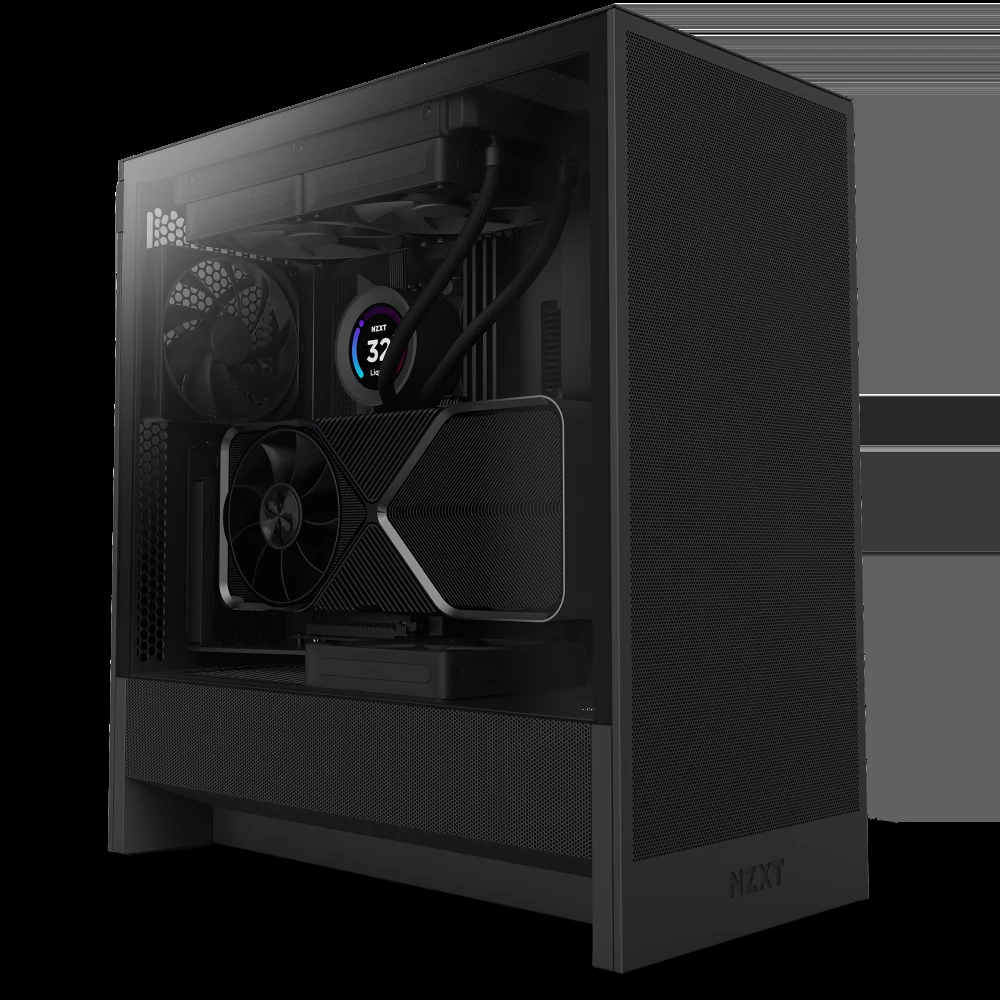 Vỏ Case PC NZXT H510 Flow Black - ATX - Đen - NEW