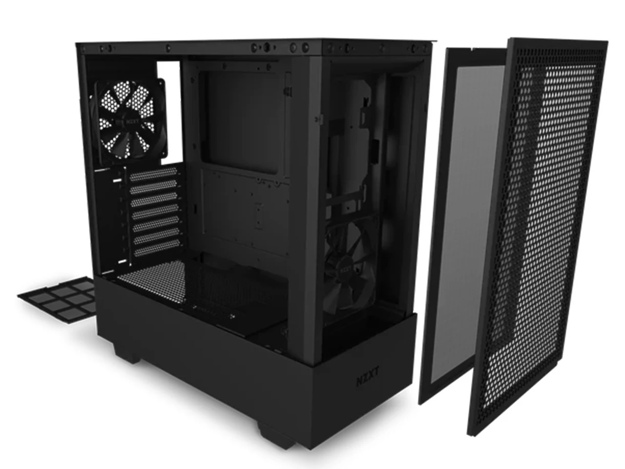 Vỏ Case PC NZXT H510 Flow Black - ATX - Đen - NEW