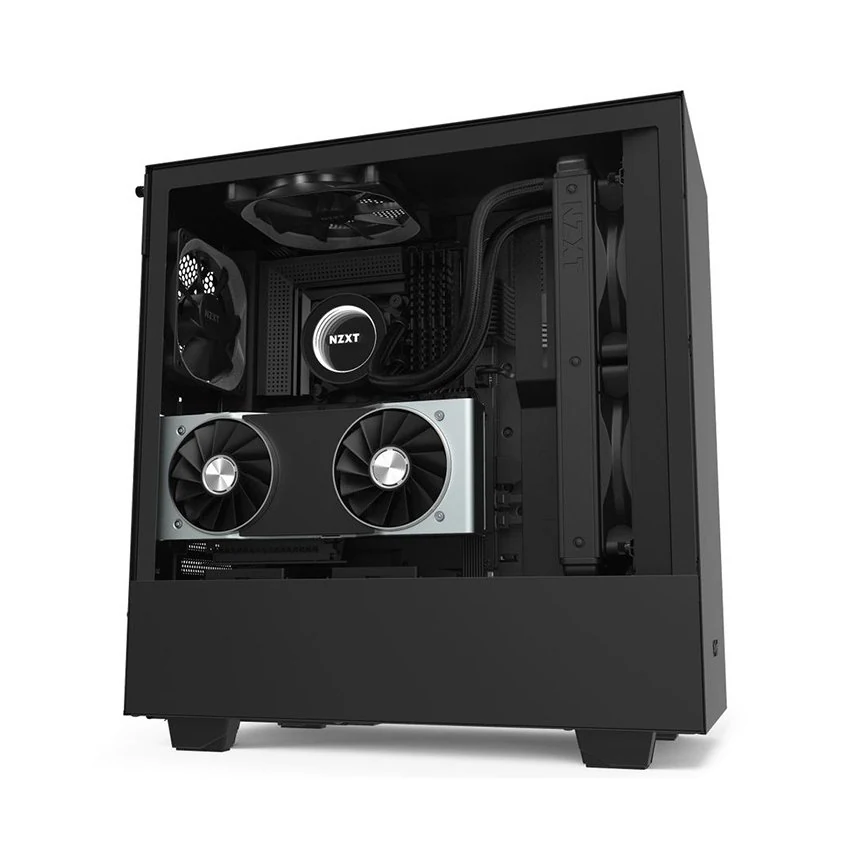 Vỏ Case PC NZXT H510i Black - ATX - Đen - NEW
