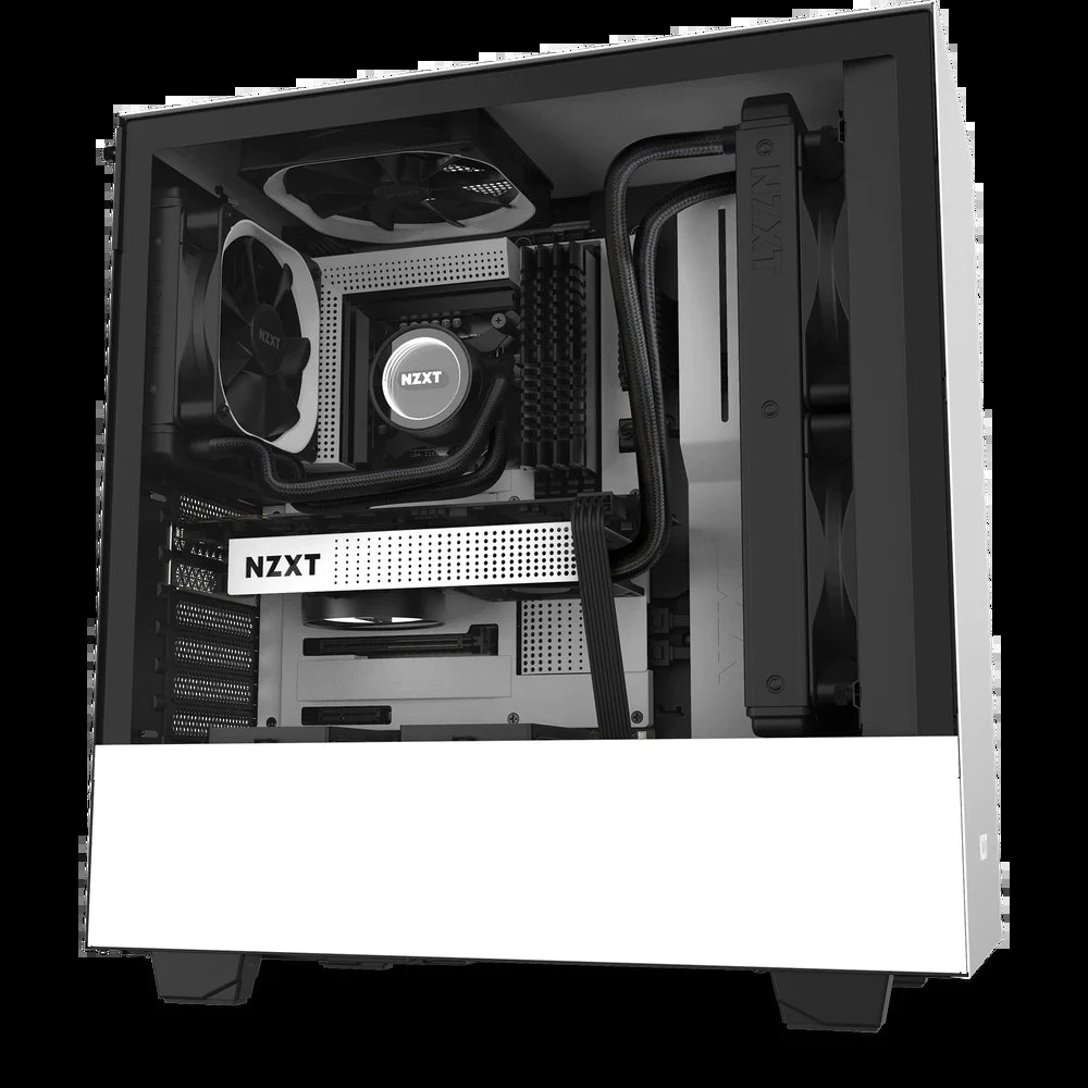 Vỏ Case PC NZXT H510i White - ATX - Trắng - NEW