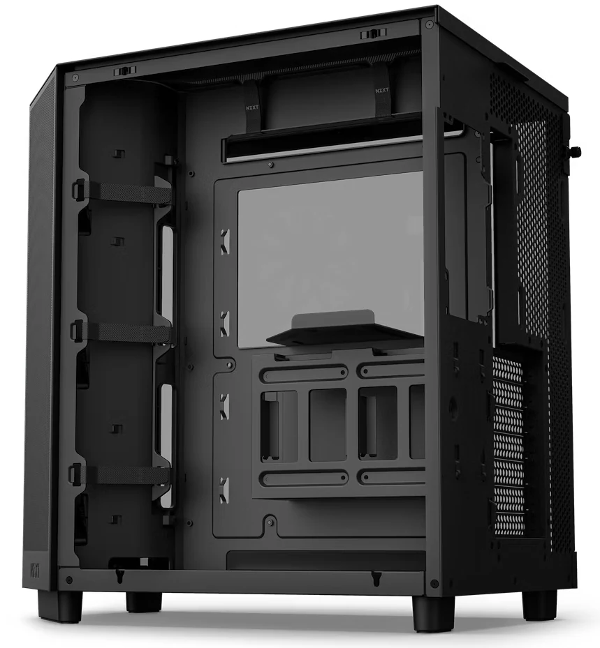 Vỏ Case PC NZXT H6 Flow Black - ATX - Đen - NEW
