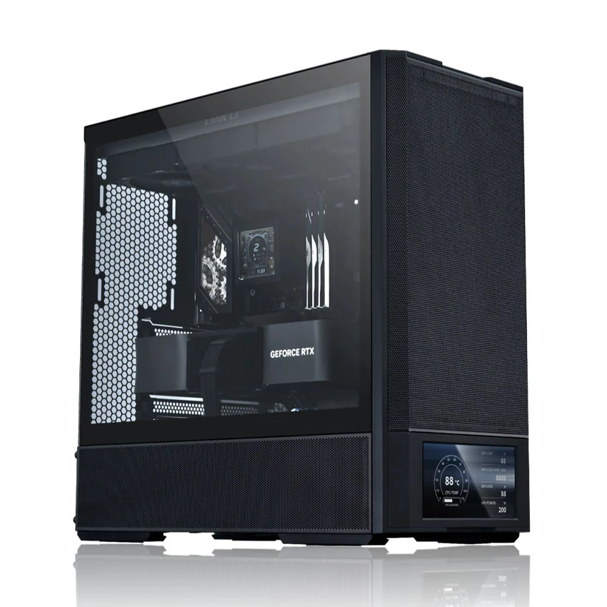 Vỏ Case PC NZXT H6 Flow RGB Black - ATX - Đen - NEW