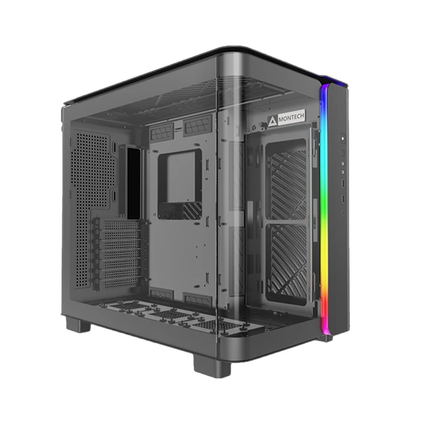 Vỏ Case PC NZXT H6 Flow RGB Black - ATX - Đen - NEW