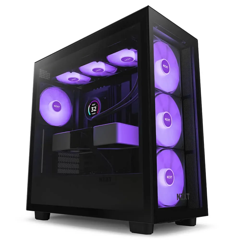 Vỏ Case PC NZXT H7 Elite Black - ATX - Đen - NEW