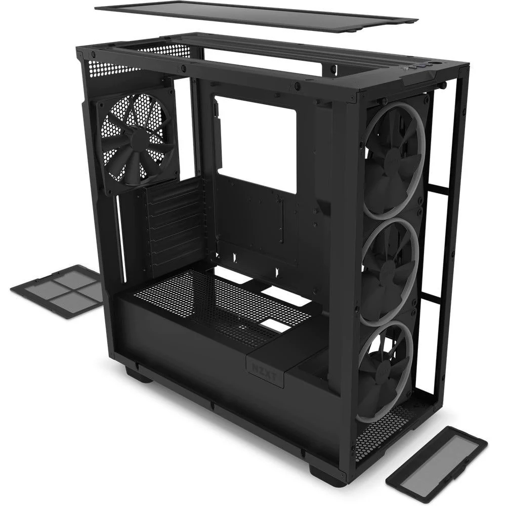 Vỏ Case PC NZXT H7 Elite Black - ATX - Đen - NEW