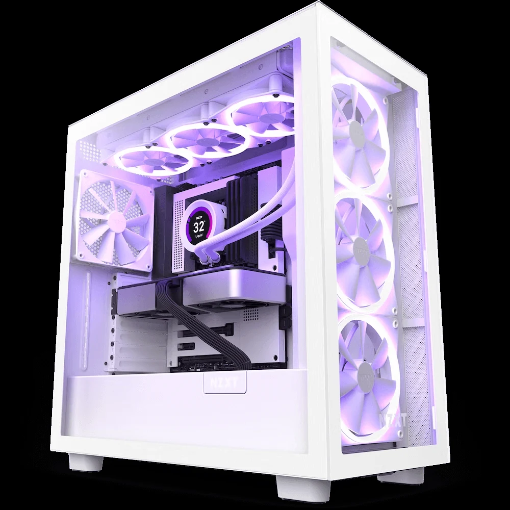 Vỏ Case PC NZXT H7 Elite White - ATX - Trắng - NEW