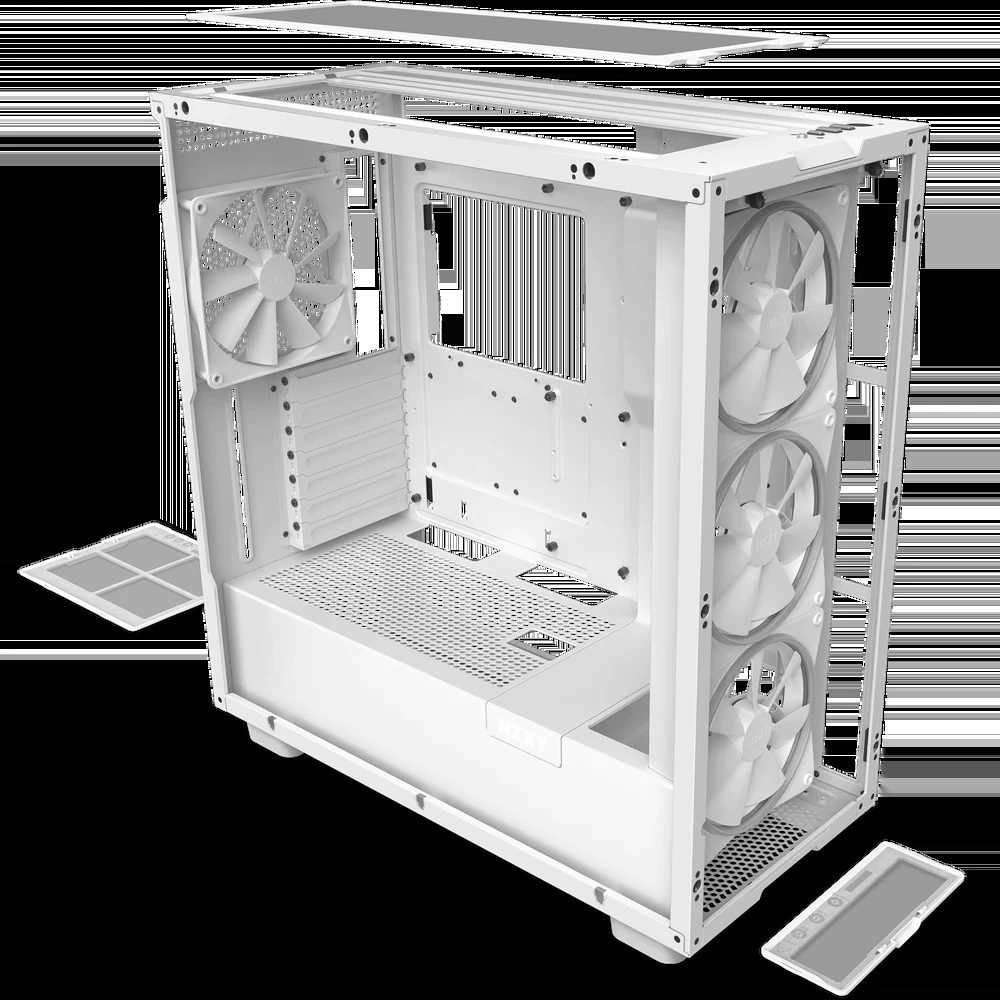 Vỏ Case PC NZXT H7 Elite White - ATX - Trắng - NEW