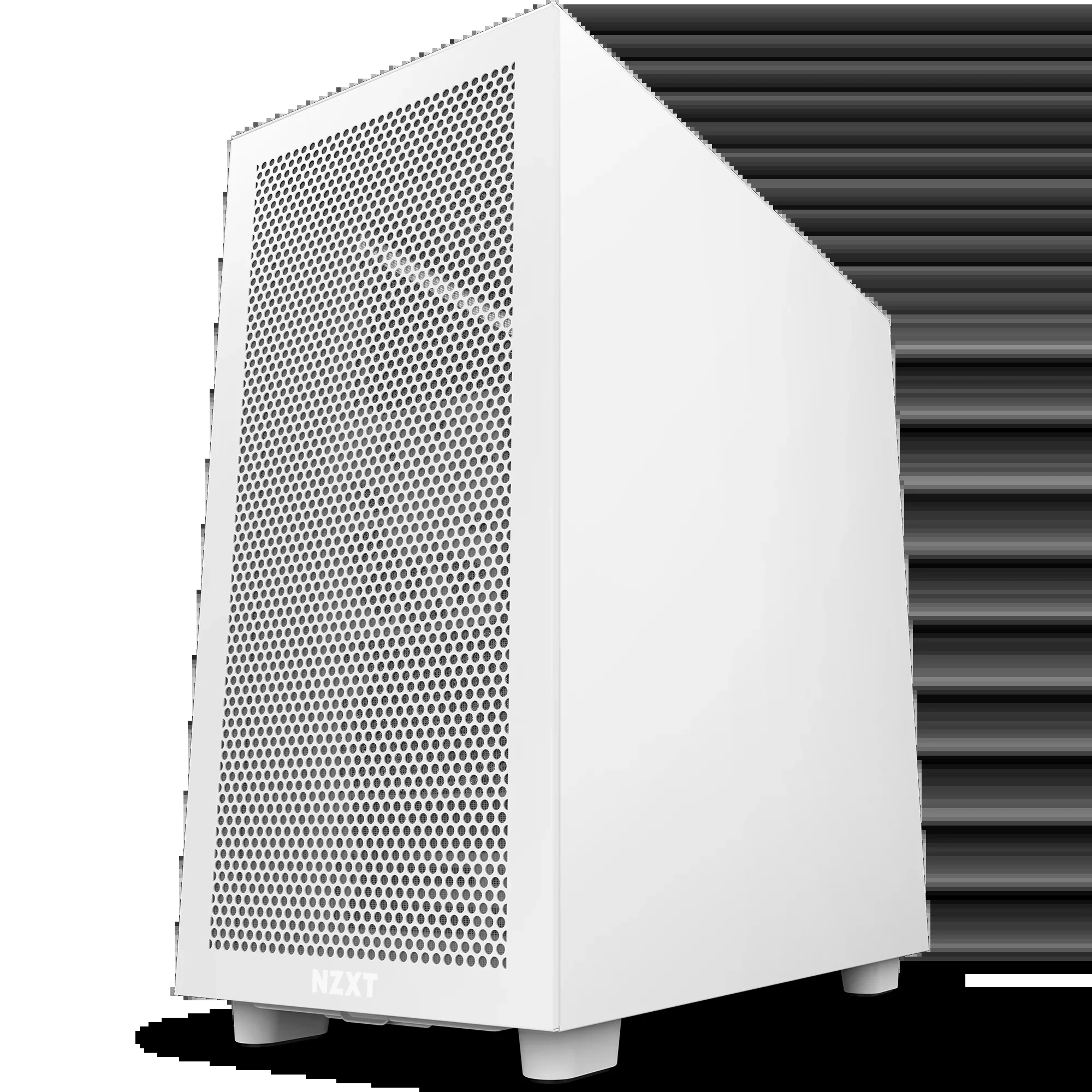 Vỏ Case PC NZXT H7 Flow 2022 White - ATX - Trắng - NEW