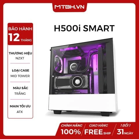 Vỏ Case PC NZXT H700i Black/Red - ATX - Đen/Đỏ - NEW