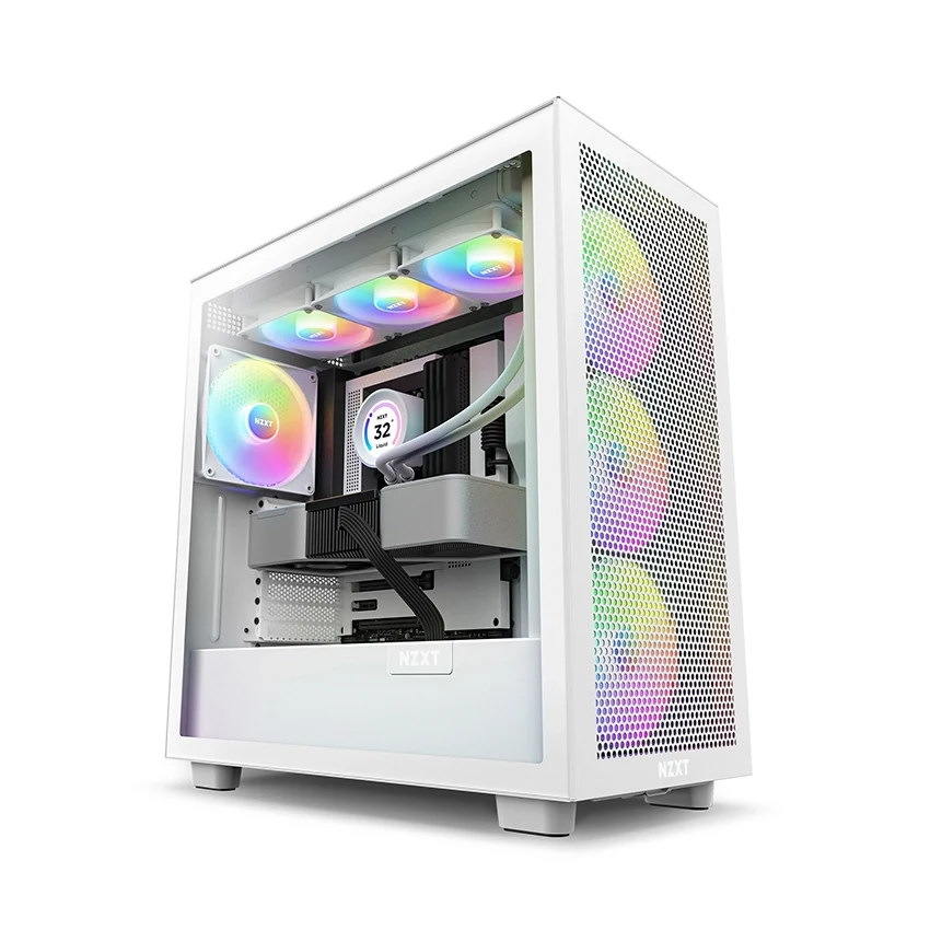 Vỏ Case PC NZXT H710 White - ATX - Trắng - NEW