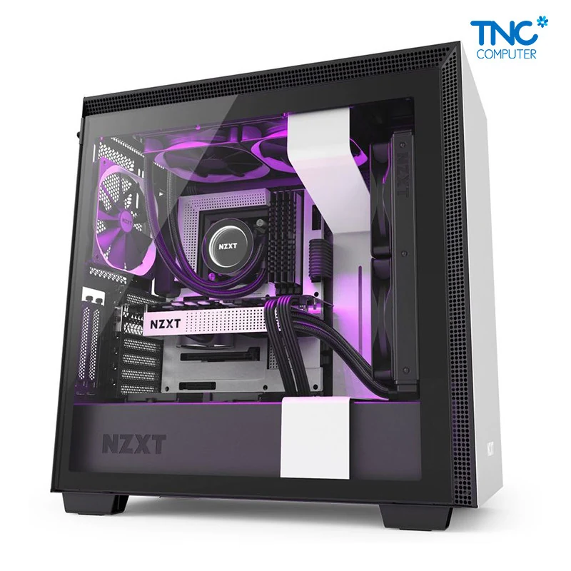 Vỏ Case PC NZXT H710 White - ATX - Trắng - NEW