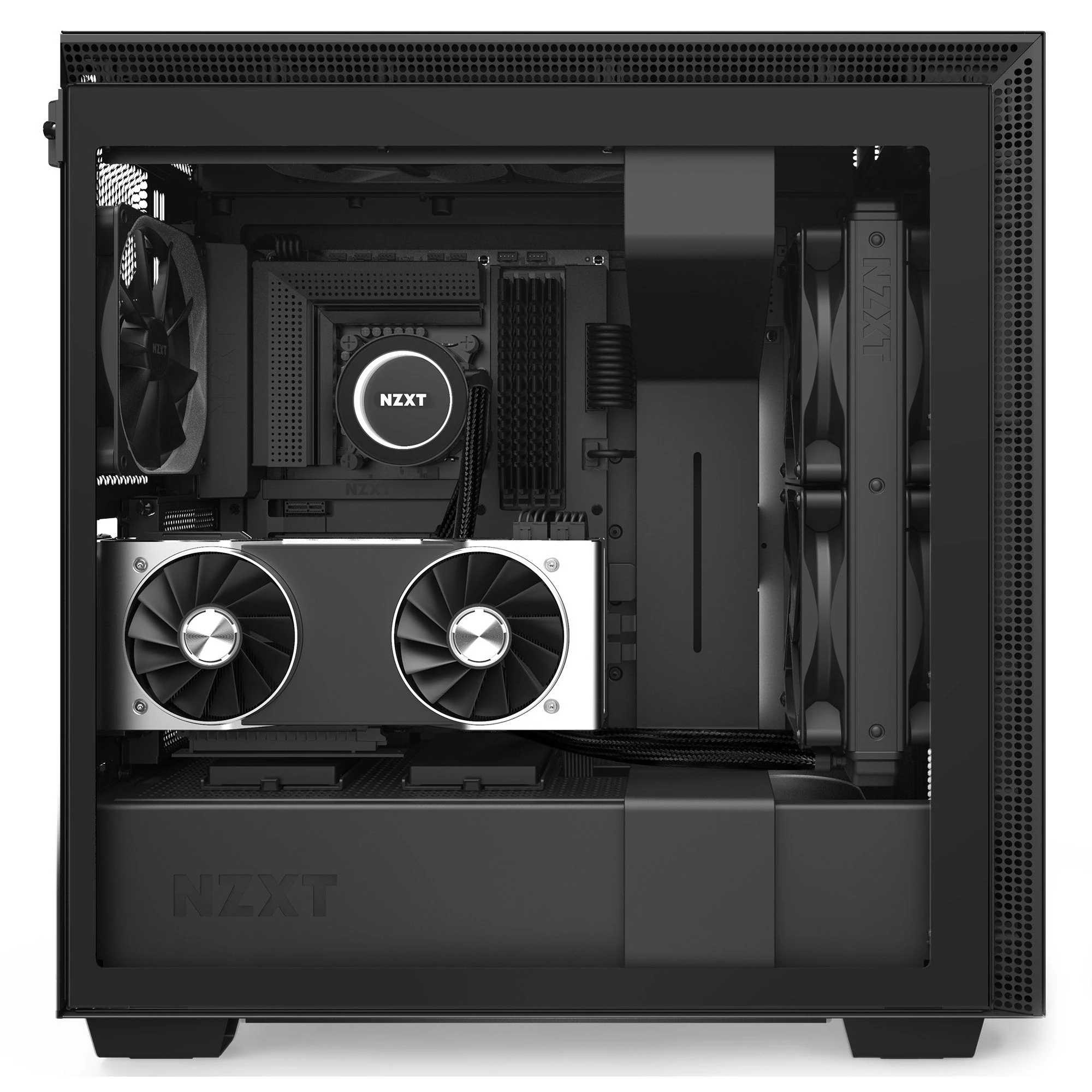 Vỏ Case PC NZXT H710i Black - ATX - Đen - NEW