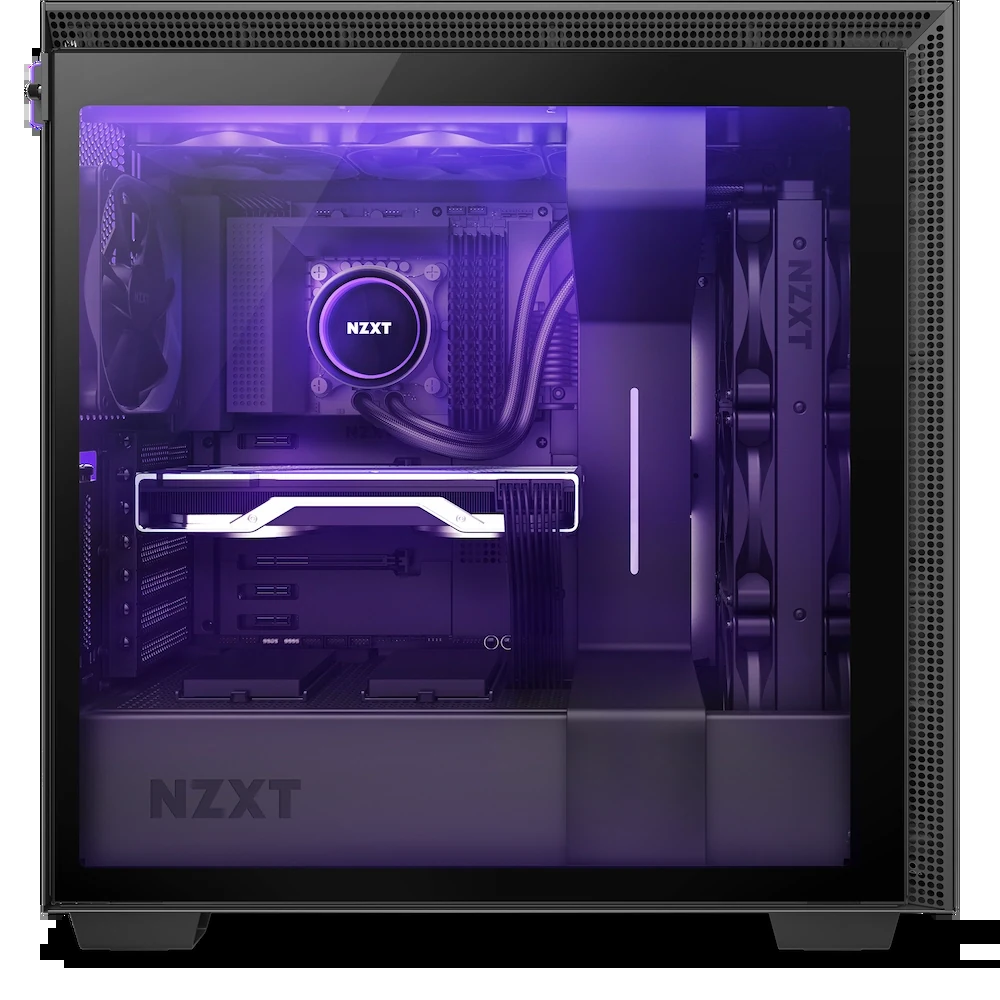 Vỏ Case PC NZXT H710i Black/Blue - ATX - Đen/Xanh - NEW