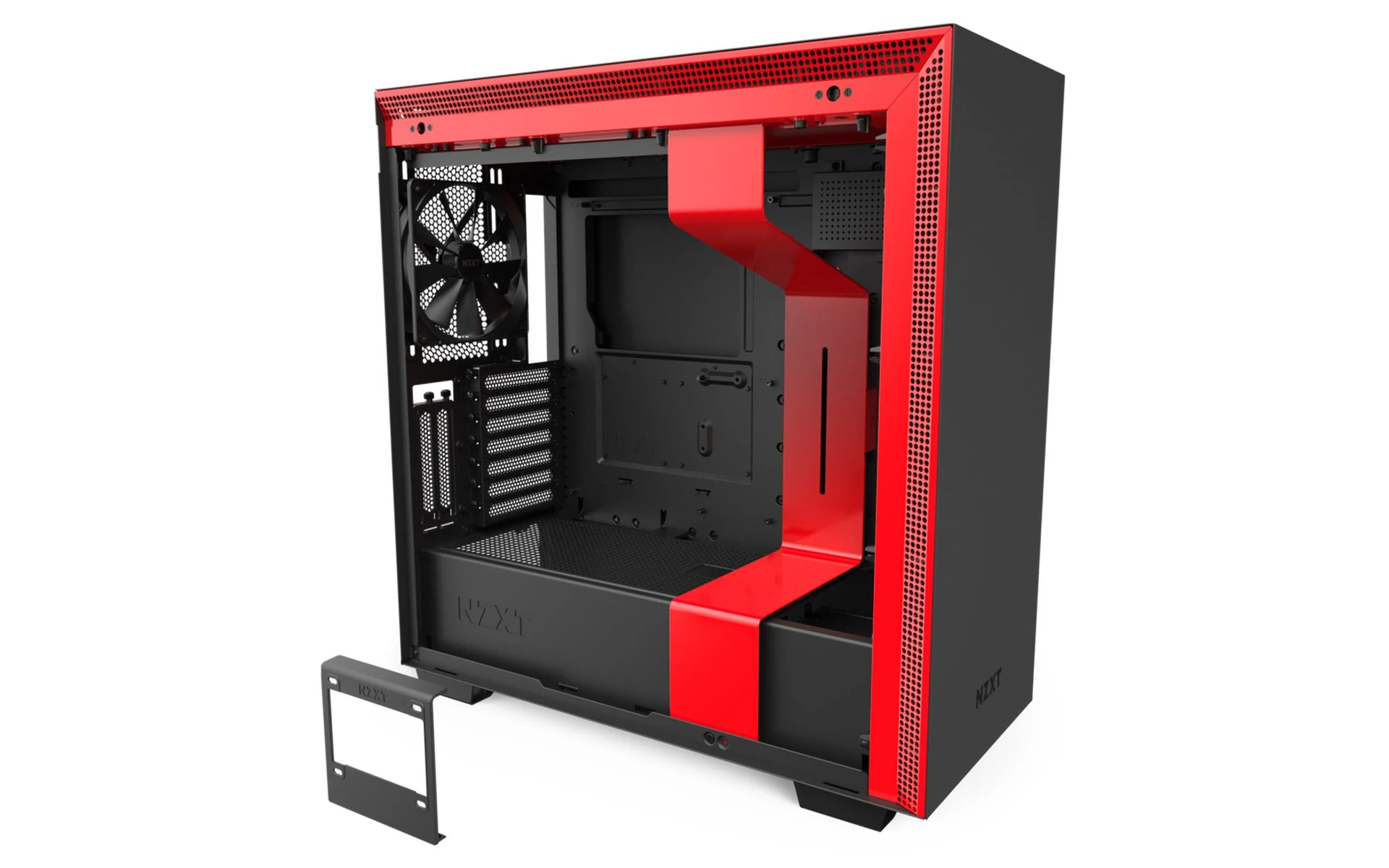 Vỏ Case PC NZXT H710i Black/Red - ATX - Đen/Đỏ - NEW