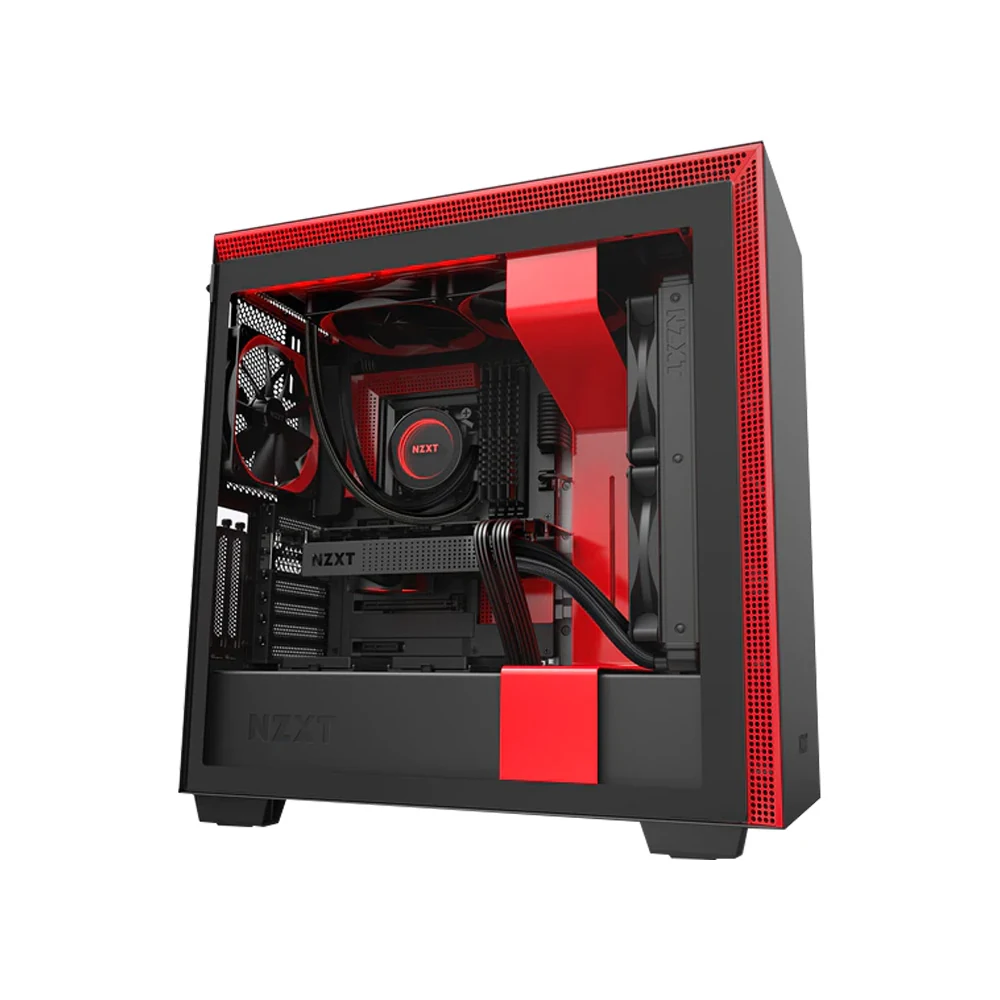 Vỏ Case PC NZXT H710i Black/Red - ATX - Đen/Đỏ - NEW