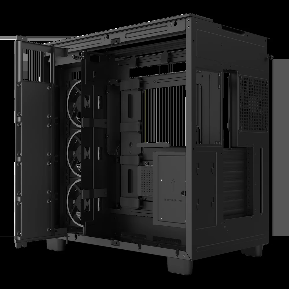 Vỏ Case PC NZXT H9 Elite Black - ATX - Đen - NEW