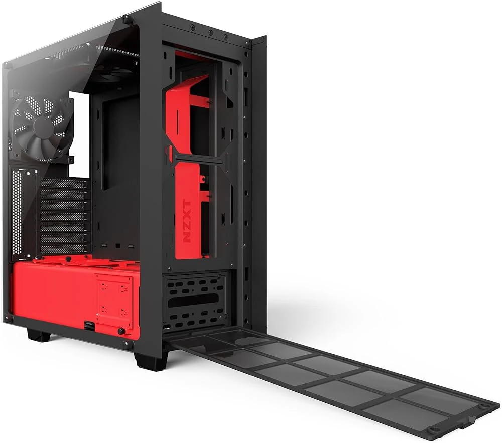 Vỏ Case PC NZXT S340 Elite Black/Red - ATX - Đen/Đỏ - NEW