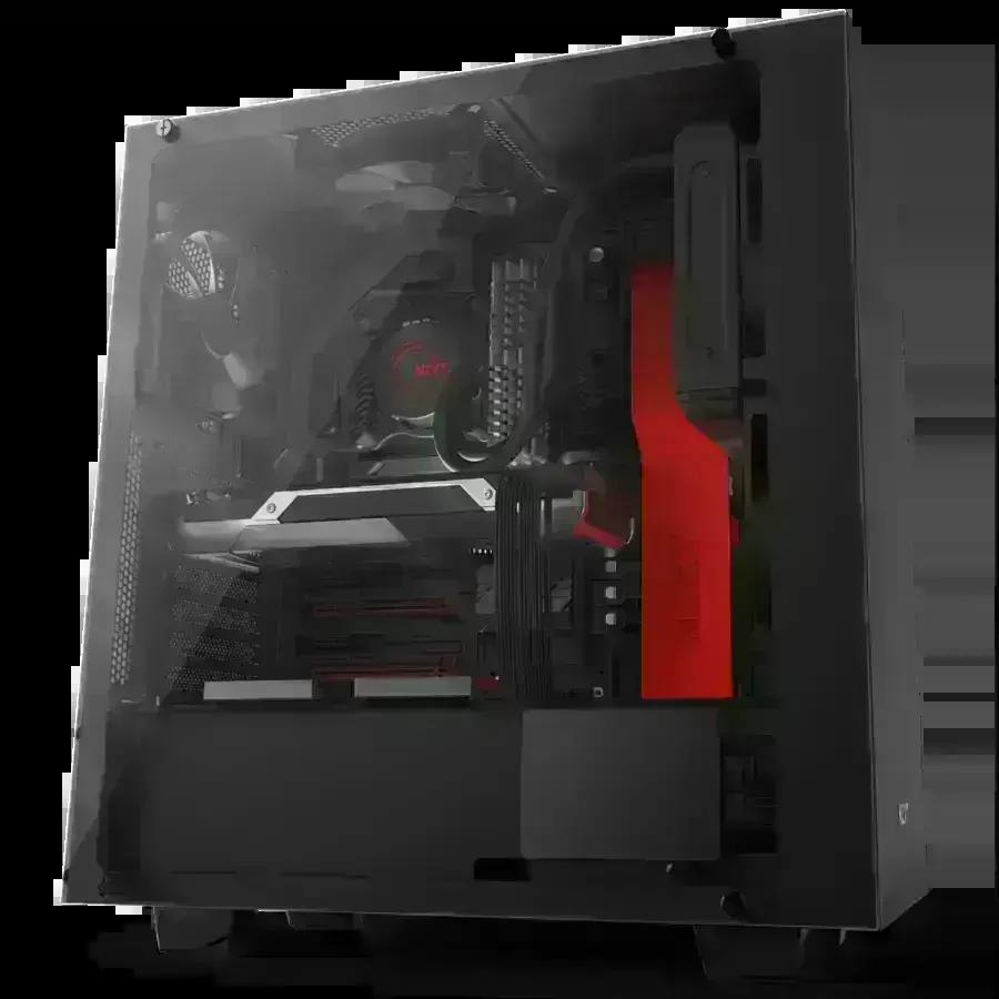 Vỏ Case PC NZXT S340 Elite Black/Red - ATX - Đen/Đỏ - NEW