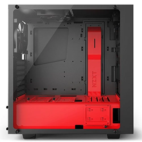 Vỏ Case PC NZXT S340 Elite Black/Red - ATX - Đen/Đỏ - NEW